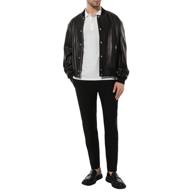 фото Хлопковое поло alexander mcqueen