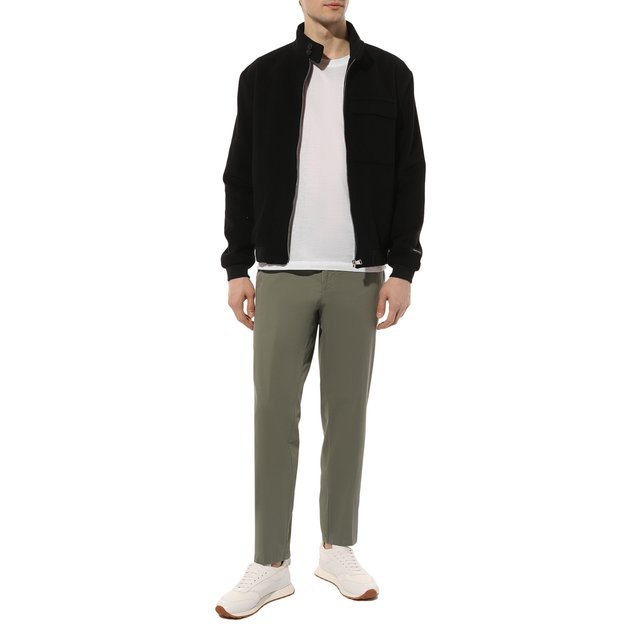 фото Хлопковые брюки boss