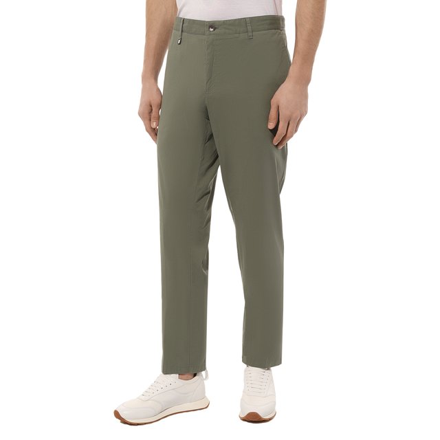 фото Хлопковые брюки boss