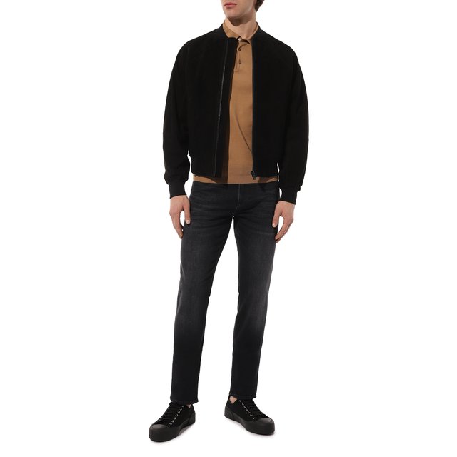 фото Хлопковое поло boss