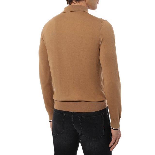 фото Хлопковое поло boss