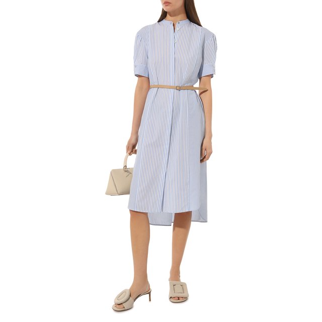 фото Хлопковое платье boss