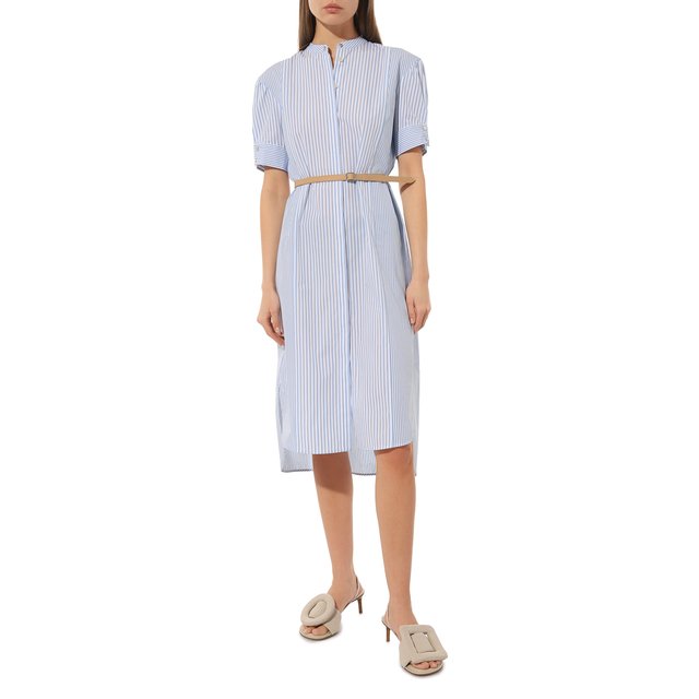 фото Хлопковое платье boss