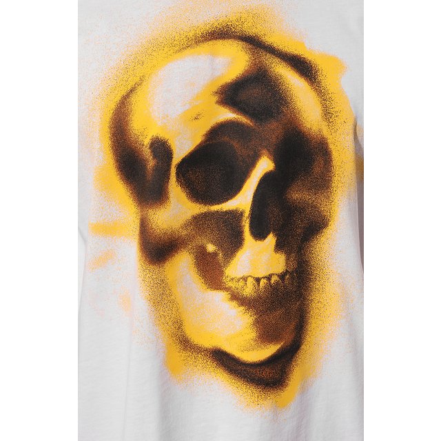 фото Хлопковая футболка alexander mcqueen