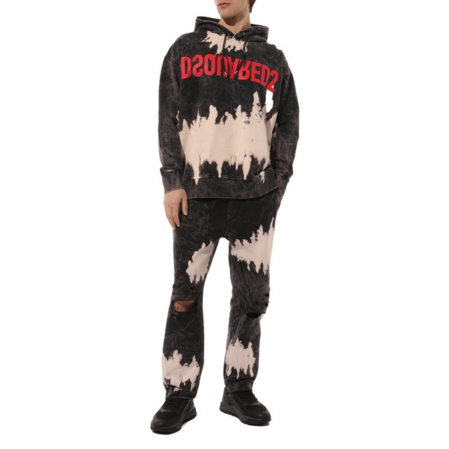 фото Хлопковые брюки dsquared2