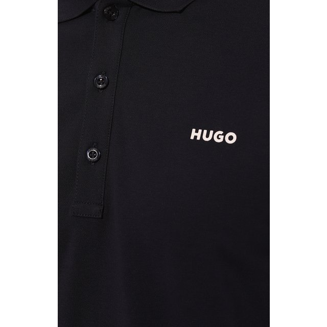 фото Хлопковое поло hugo