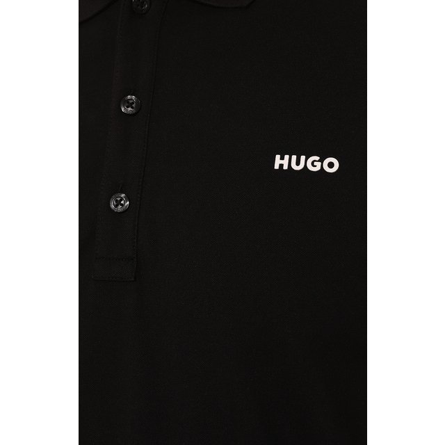 фото Хлопковое поло hugo