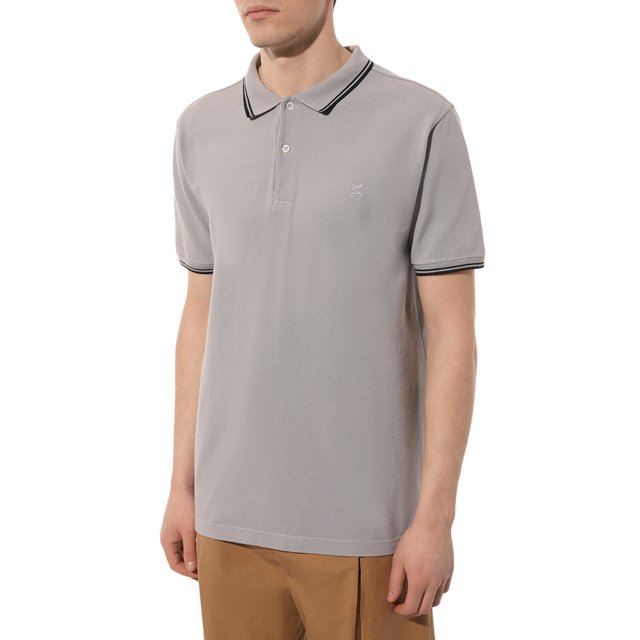 фото Хлопковое поло maison margiela