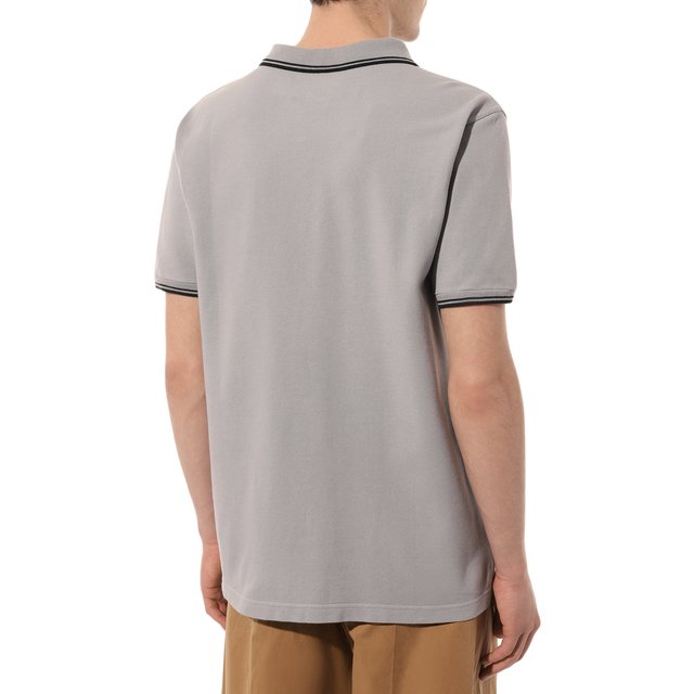 фото Хлопковое поло maison margiela