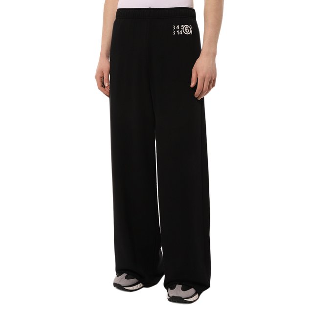 фото Хлопковые брюки mm6