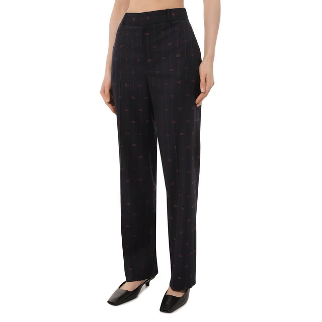 фото Шерстяные брюки gucci