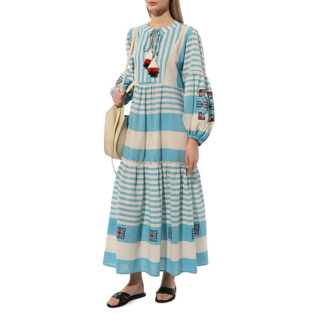 фото Хлопковое платье pearl&caviar