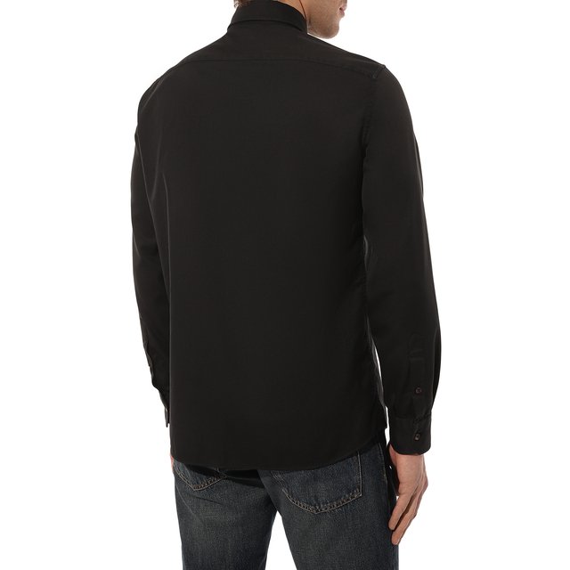 фото Хлопковая рубашка brunello cucinelli