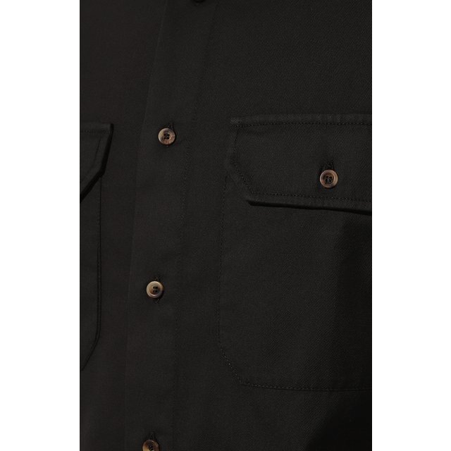 фото Хлопковая рубашка brunello cucinelli