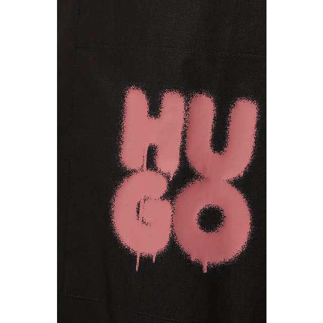 фото Хлопковая рубашка hugo
