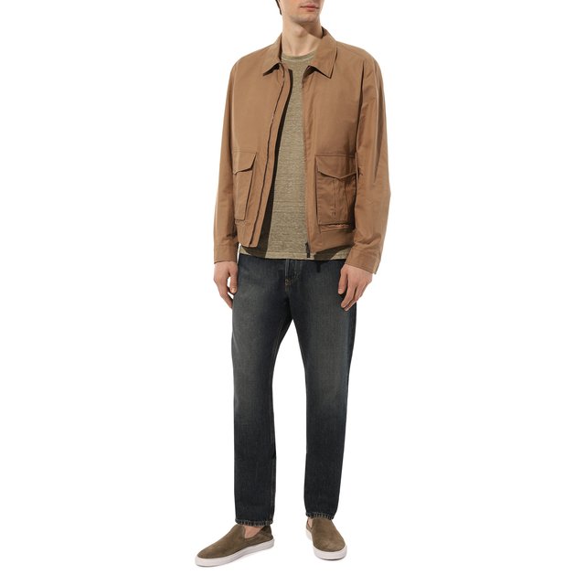 фото Льняная футболка 120% lino