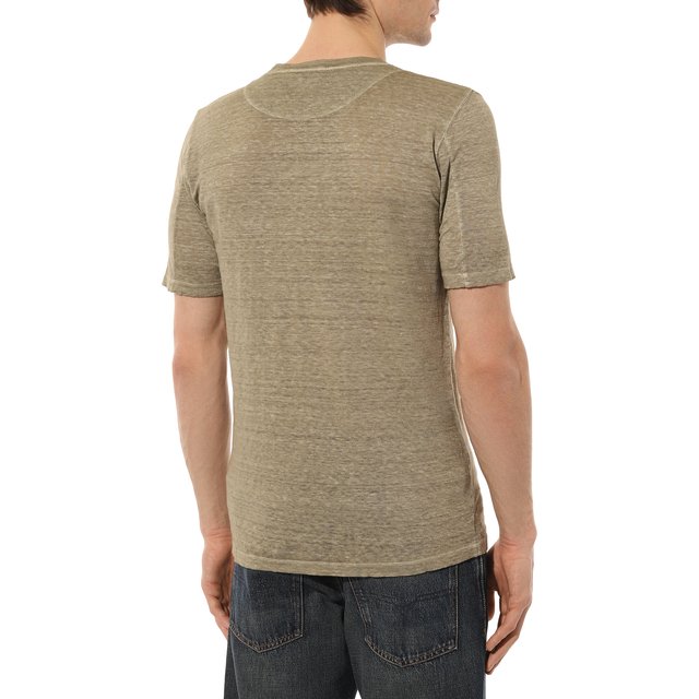 фото Льняная футболка 120% lino