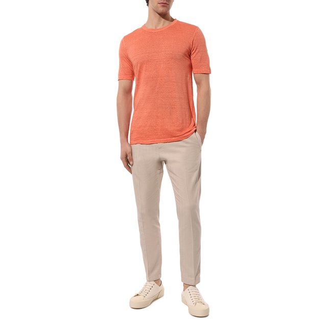 фото Льняная футболка 120% lino