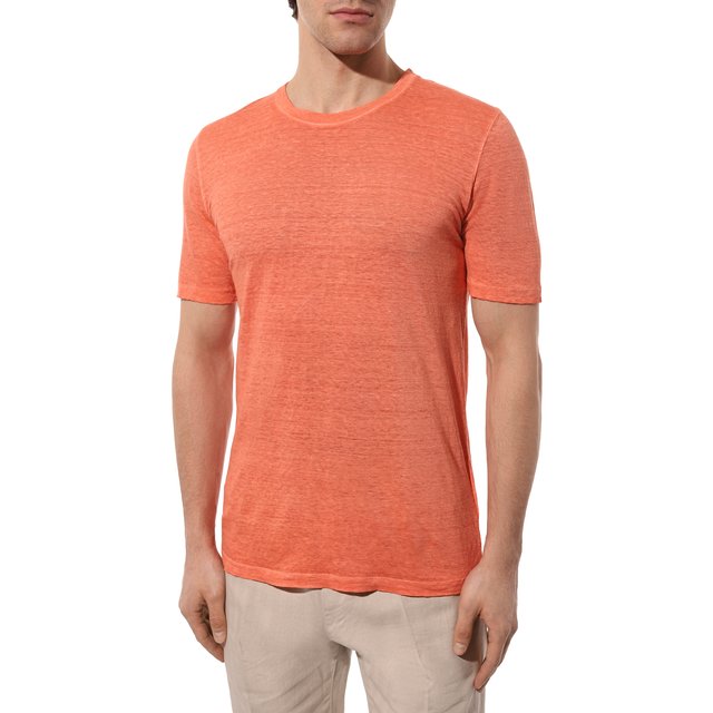 фото Льняная футболка 120% lino