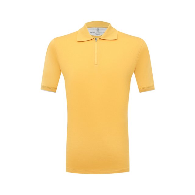 фото Хлопковое поло brunello cucinelli