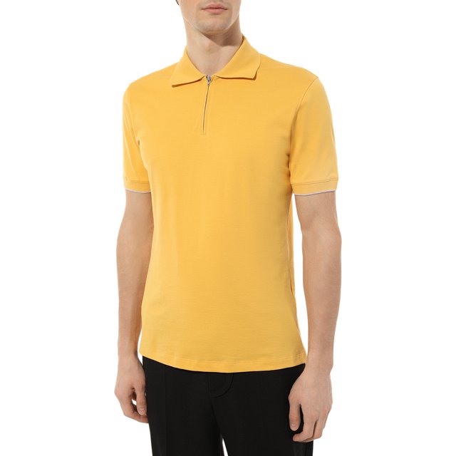 фото Хлопковое поло brunello cucinelli