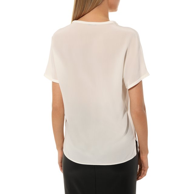 фото Шелковая футболка kiton