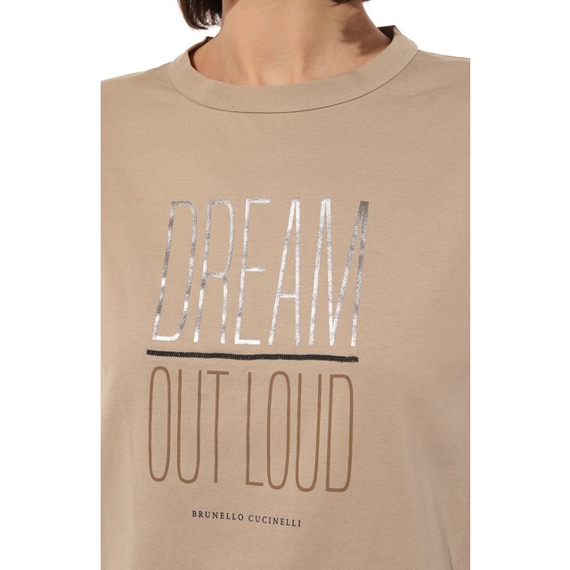 фото Хлопковая футболка brunello cucinelli