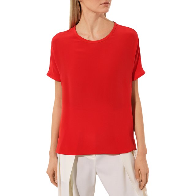 фото Шелковая футболка kiton