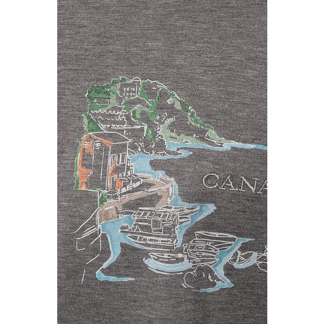 фото Хлопковая футболка canali