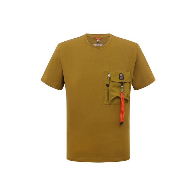 фото Хлопковая футболка parajumpers