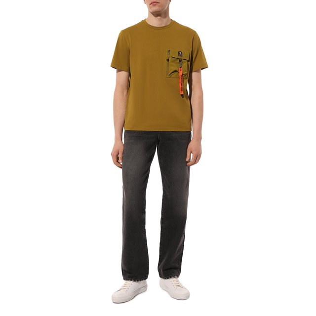 фото Хлопковая футболка parajumpers