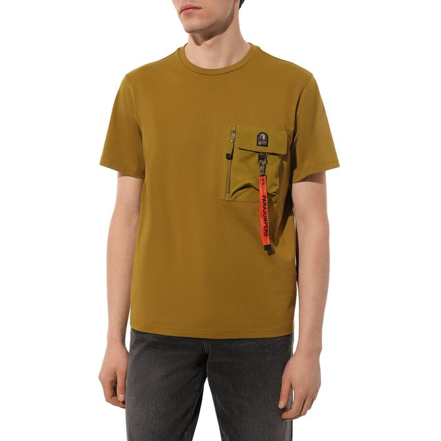 фото Хлопковая футболка parajumpers