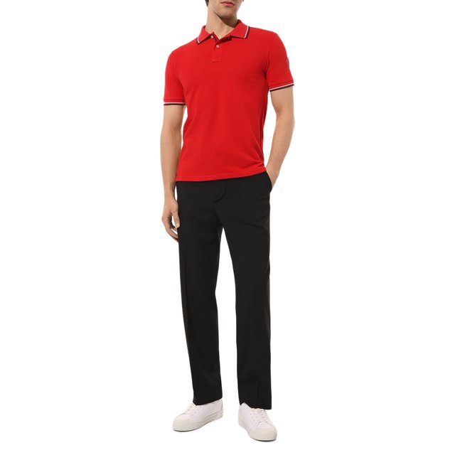 фото Хлопковое поло woolrich