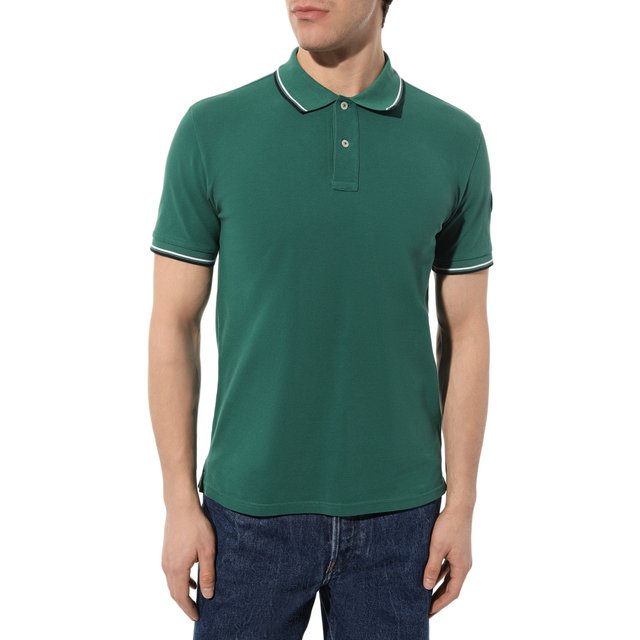 фото Хлопковое поло woolrich