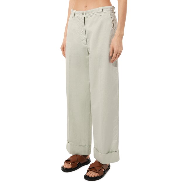 фото Хлопковые брюки dries van noten