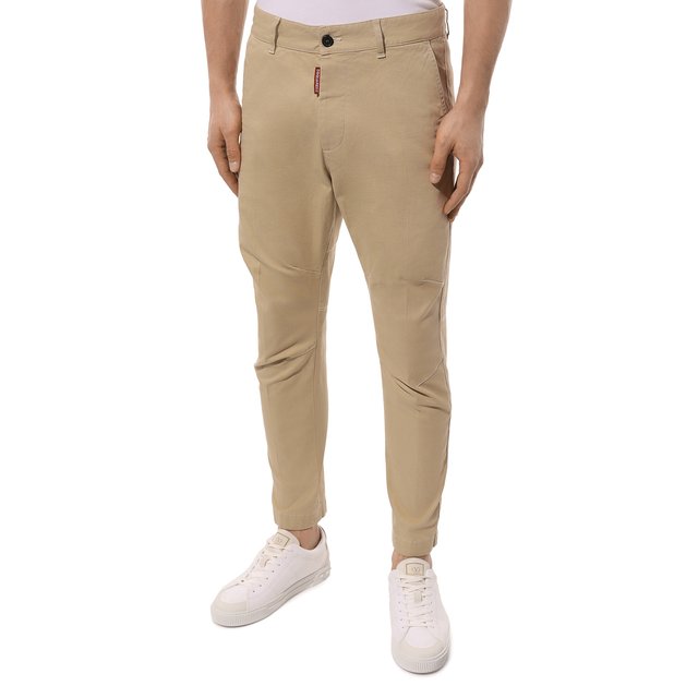 фото Хлопковые брюки dsquared2
