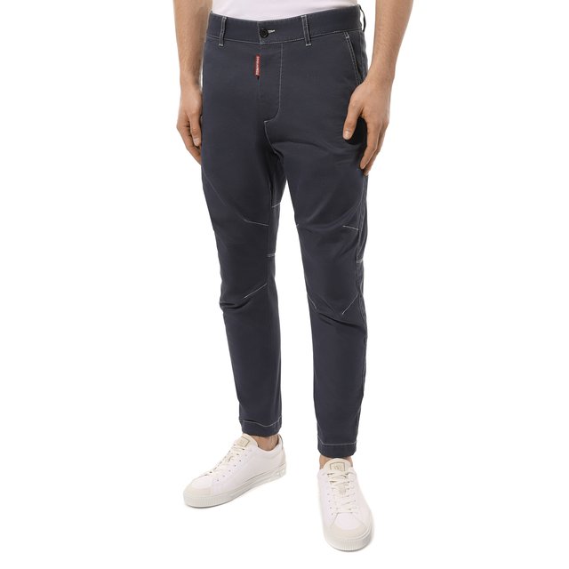 фото Хлопковые брюки dsquared2