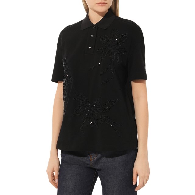 фото Хлопковое поло brunello cucinelli