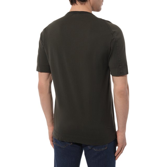 фото Футболка из хлопка и льна transit