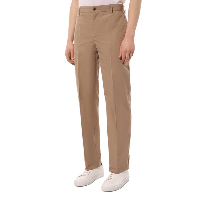 фото Хлопковые брюки versace