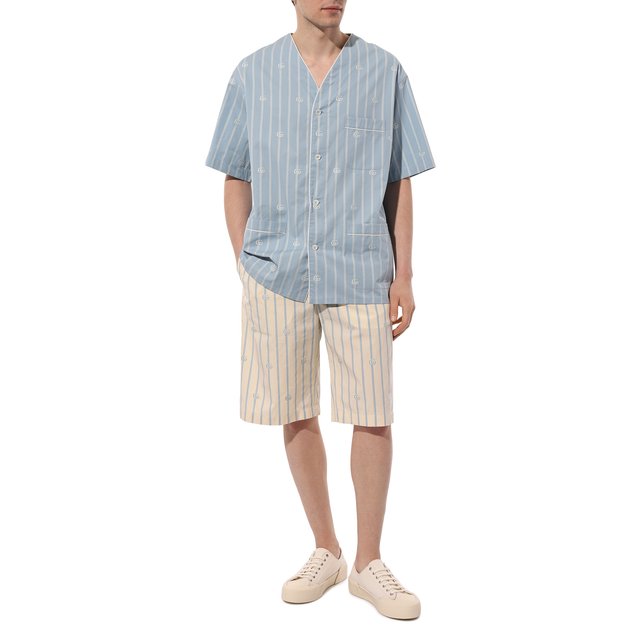 фото Хлопковая рубашка gucci