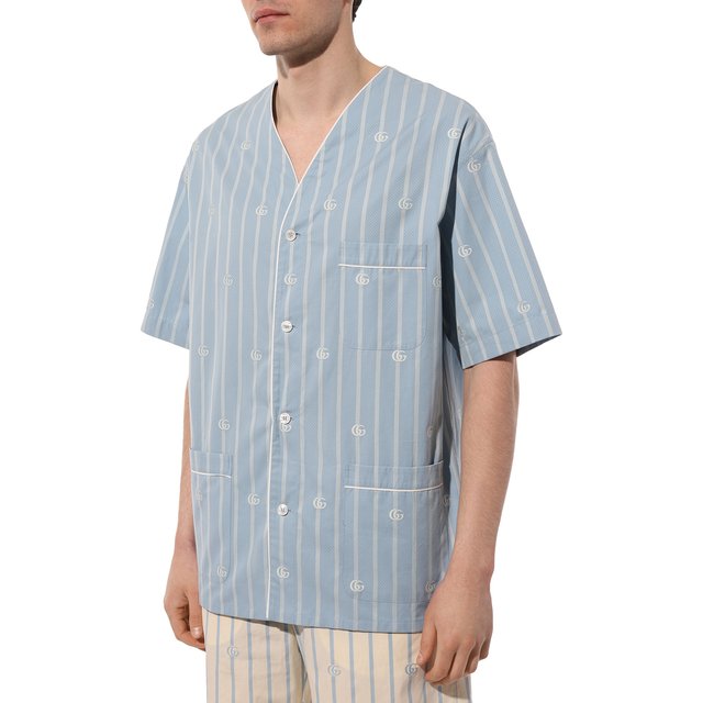 фото Хлопковая рубашка gucci