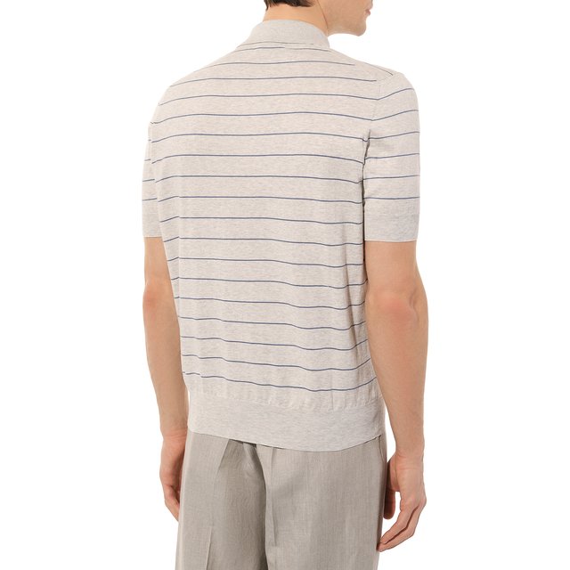 фото Хлопковое поло brunello cucinelli