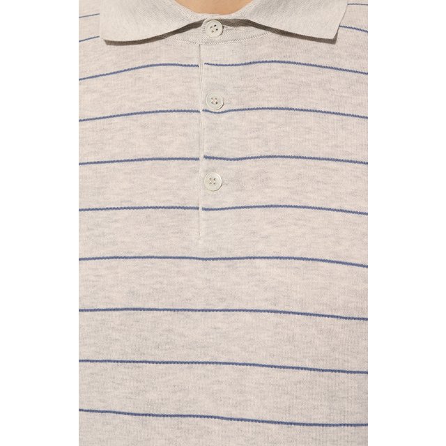 фото Хлопковое поло brunello cucinelli