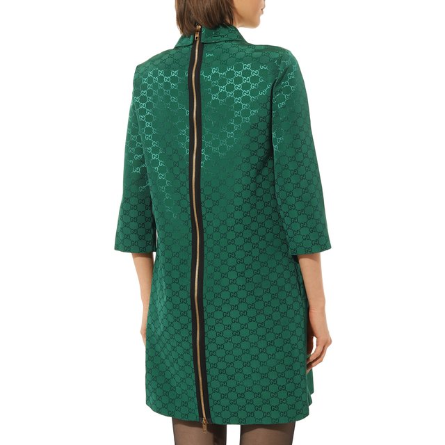 фото Платье из хлопка и вискозы gucci