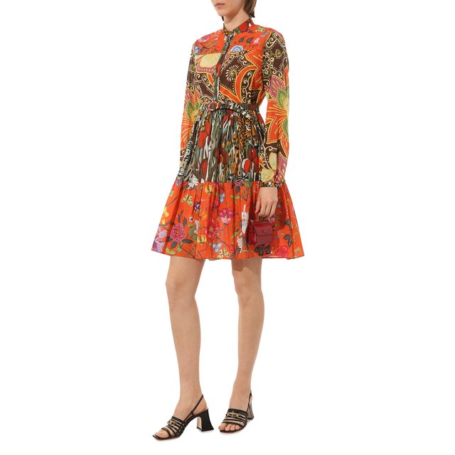 фото Хлопковое платье gucci