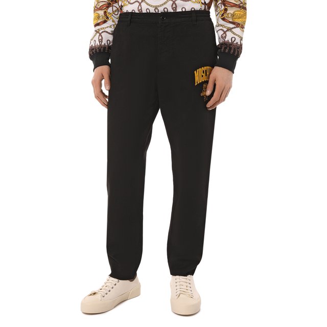 фото Хлопковые брюки moschino