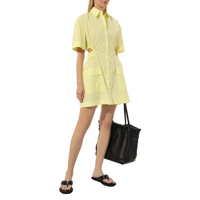 фото Хлопковое платье hugo