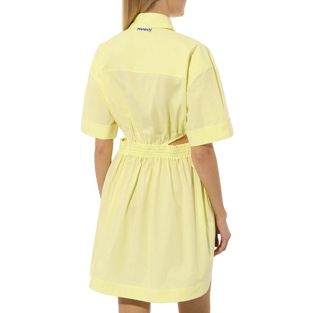 фото Хлопковое платье hugo