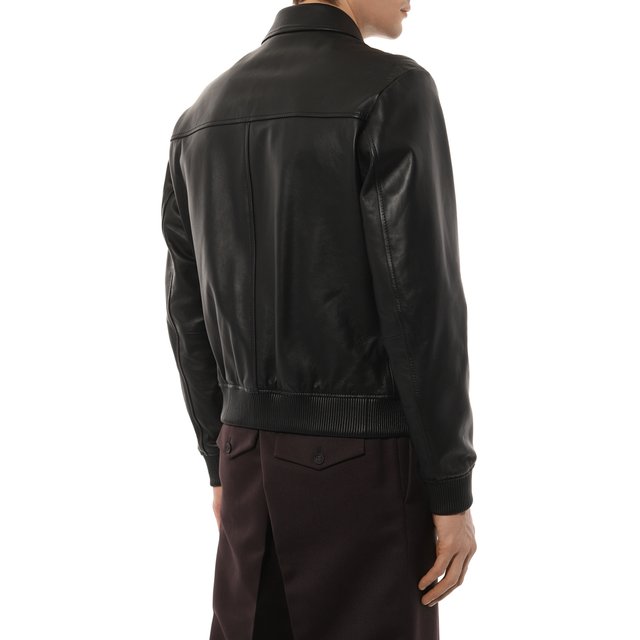 фото Кожаная куртка boss